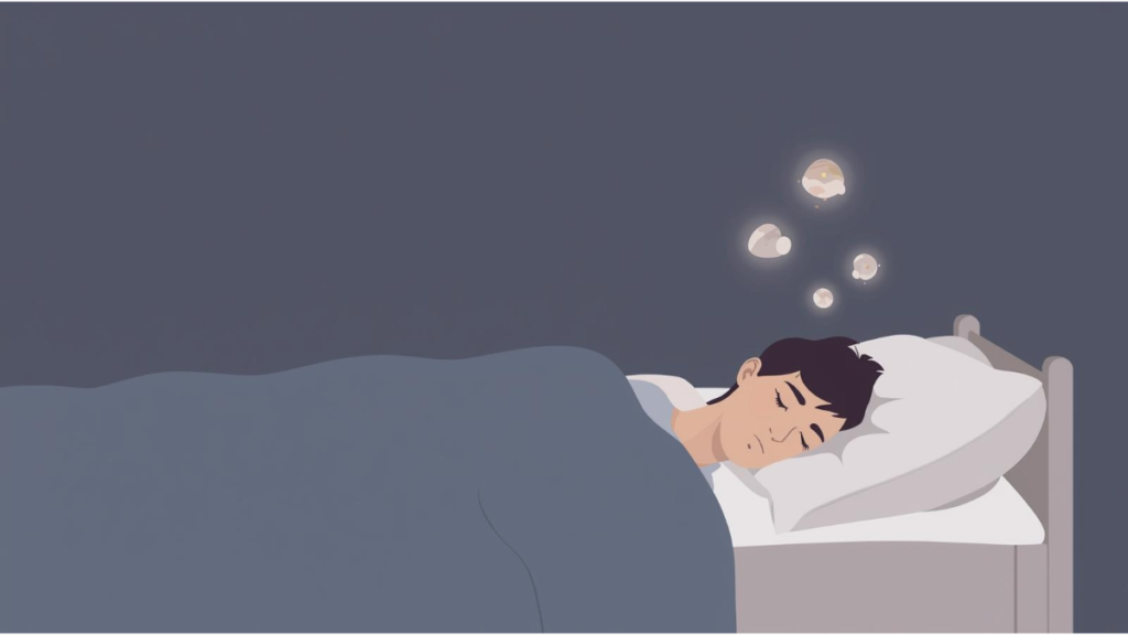 Practicing visualization before sleep to influence the subconscious mind