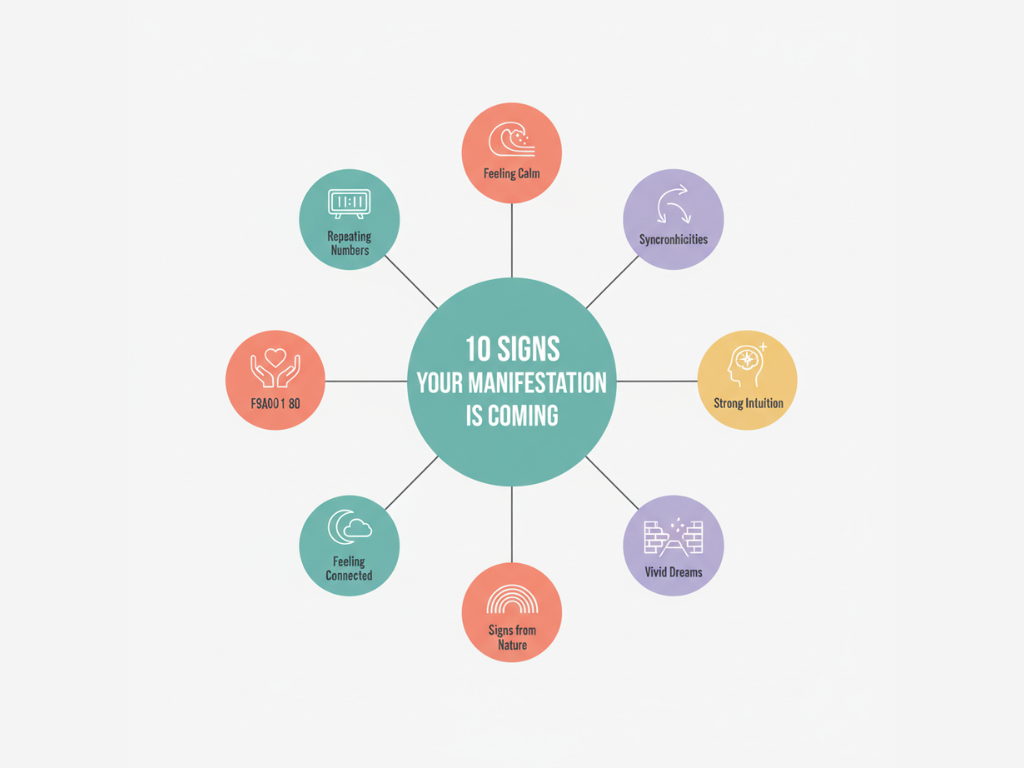 belief and manifestation infographic